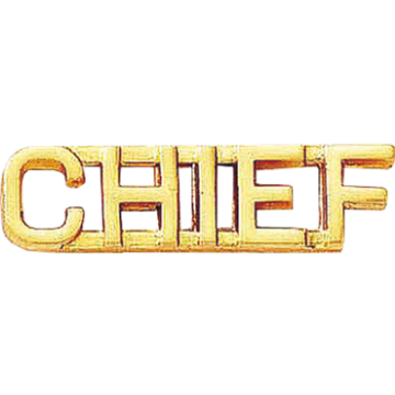 Blackinton J71 CHIEF Lettered Combination (Pair)