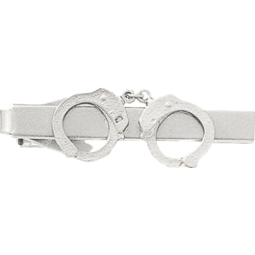 Blackinton J88 Hand Cuffs Tie Bar - Nickel