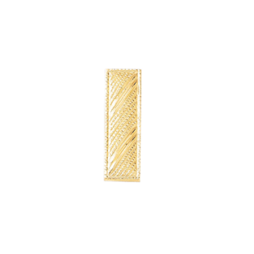 Blackinton J93 Large Lieutenant Bars  - GOLD (Pair)