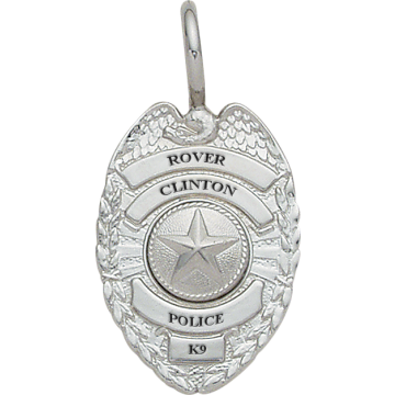 Smith & Warren K9DL K9 Metal Dog Loop for Badge (Badge Sold Separately)