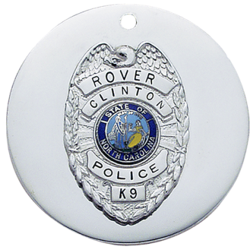 Smith & Warren K9TAG Metal K9 Tag Disc for Badge (Badge Sold Separately)