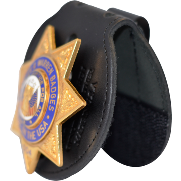 Smith & Warren BH3V Round Belt Clip Badge Holder - Non Recessed