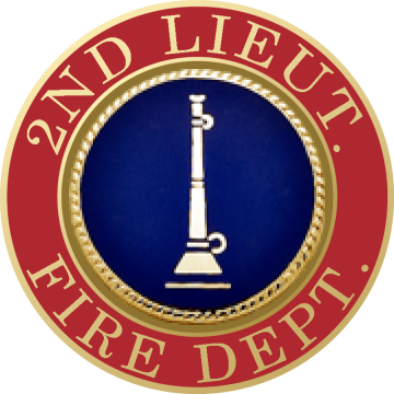 Smith & Warren M1700 2nd Lieut. Fire Dept. Collar Disc (15/16") (Individual)