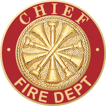 Smith & Warren M1701 Chief Fire Dept. Collar Disc (15/16") (Individual)