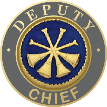 Smith & Warren M1705 Deputy Chief Collar Disc (15/16") (Individual)