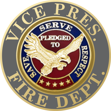 Smith & Warren M1722 Vice President Fire Dept. Collar Disc (15/16") (Individual)