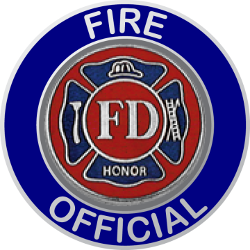 Smith & Warren M1735 Fire Official Collar Disc (15/16") (Individual)