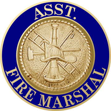 Smith & Warren M1737 Asst. Fire Marshal Collar Disc (15/16") (Individual)