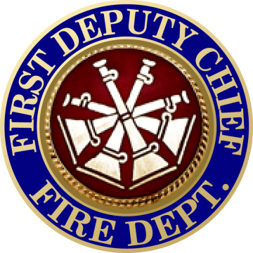 Smith & Warren M1739 First Deputy Chief Fire Dept. Collar Disc (15/16") (Individual)