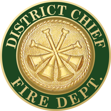 Smith & Warren M1740 District Chief Fire Dept. Collar Disc (15/16") (Individual)