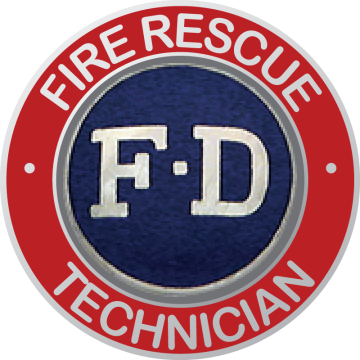Smith & Warren M1765 Fire Rescue Technician Collar Disc (15/16") (Individual)