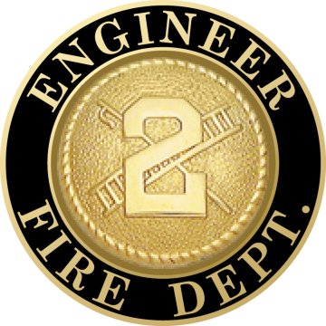 Smith & Warren M1767F Engineer Fire Dept. Collar Disc (15/16") (Individual)