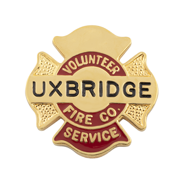 Smith & Warren M1908 Volunteer Fire Co. Service Pin (7/8")