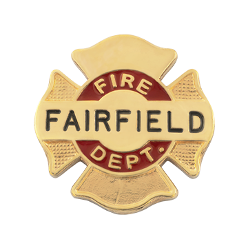 Smith & Warren M1913 Fire Dept. Service Pin (7/8")