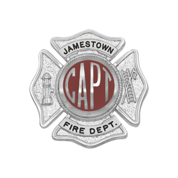 Smith & Warren M213 Small Maltese Cross with Hook/Ladder/Hydrant (1-7/8")