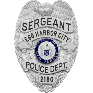 Smith & Warren M222 Eagle Top Badge (2-7/8" x 2")