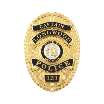 Smith & Warren M260FR Oval Badge with Reverse Enamel Panels (2-3/4" x 1-7/8")