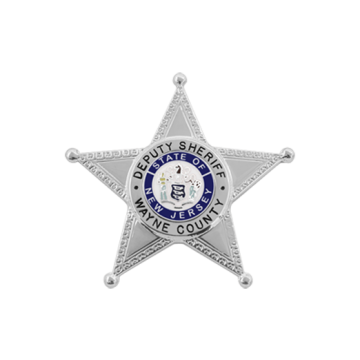 Smith & Warren M375 Small 5-Point Star w/ Circle Panel (1-5/8")