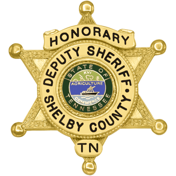 Smith & Warren M384A Six Point Star Badge with Applied Circle Panel (2-5/8" x 2-3/8")