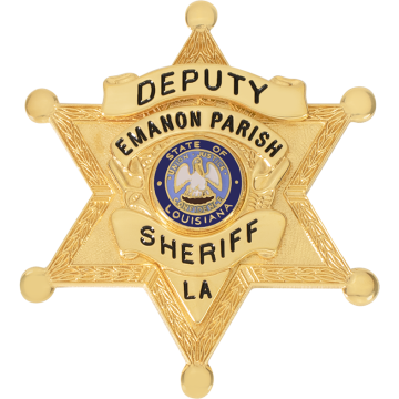 Smith & Warren M385A 6-Point Star w/ Decorative Border & Applied Panels (2-5/8" x 2-3/8")