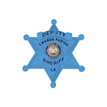 Smith & Warren M385A_BL Autism Awareness 6-Point Star w/ Applied Panels (2-5/8" x 2-3/8")