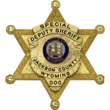 Smith & Warren M385V Six Point Star Badge with Applied Panels (2-5/8" x 2-3/8")