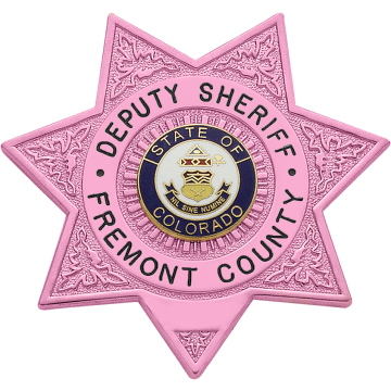 Smith & Warren M399_PI Breast Cancer Awareness 7-Point Star Badge (3")
