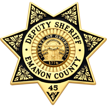 Smith & Warren M399E 7-Point Star Badge with Enamel Background (3")