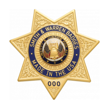 Smith & Warren M399R Reverse Enamel 7-Point Star