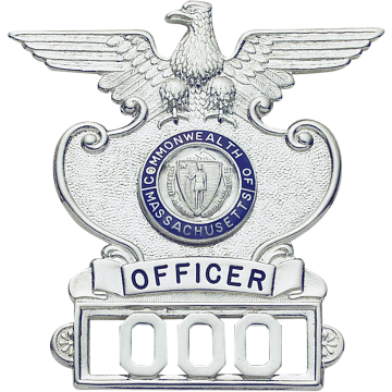 Smith & Warren M420A Eagle Top Hat Badge w/ Applied Numbers (3.090" x 2.960")