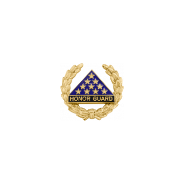 Smith & Warren M427HG Honor Guard Wreath Lapel Pin (1-1/8" x 1-1/4")
