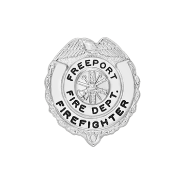 Smith & Warren M597 Eagle Top Fire Service Pin (1" x 7/8")