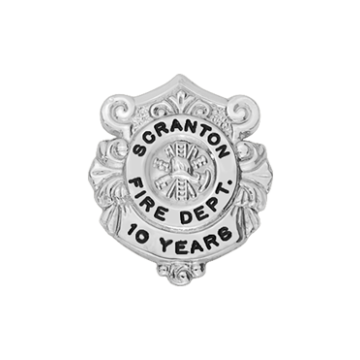 Smith & Warren M603 Fire Shield Service Pin (1" x 7/8")