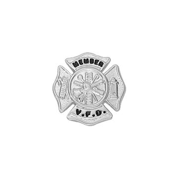 Smith & Warren M615 Maltese Cross Fire Service Pin (5/8")