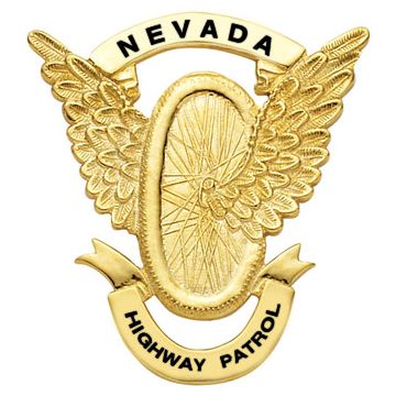 Smith & Warren Nevada Highway Patrol 1944 Hat Badge