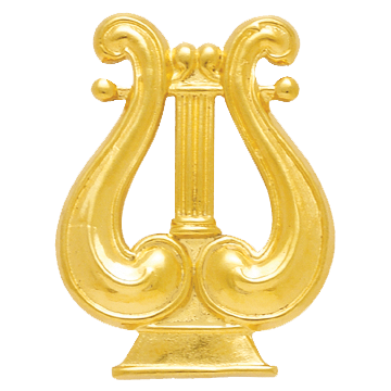 Smith & Warren M857L Army Musician Harp (1-1/8" x 7/8")