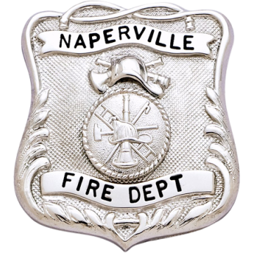 Smith & Warren M95 Fire Dept. Shield Badge with Helmet (2.150" x 1.900")