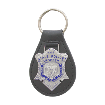 Massachusetts State Police Badge Keychain - EPK-146