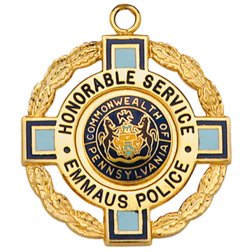 Smith & Warren MD106 Wreath Cross Award Medal w/ Circle Panel