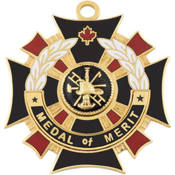 Smith & Warren MD116 Medal of Merit Award Medal w/ Maple Leaf