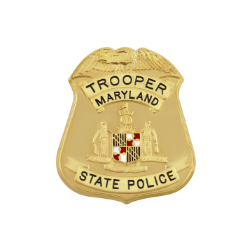 Smith & Warren MD-TROOPER Maryland State Police Breast Badge