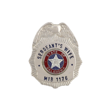 Blackinton MIB1176 Miniature Starburst Badge with Eagle (1-3/8" x 1-1/8")