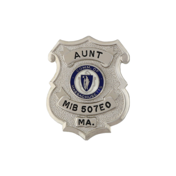 Blackinton MIB507-EO Miniature Shield Badge (1-1/2" x 1-1/4")