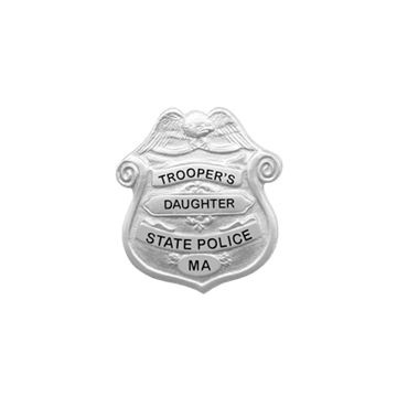 Blackinton MIB520 Miniature Shield Badge (1-1/2" x 1-3/8")