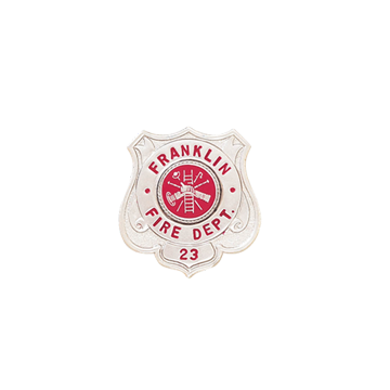 Blackinton MIB808 Miniature Shield Badge (1-1/4" x 1-1/8")