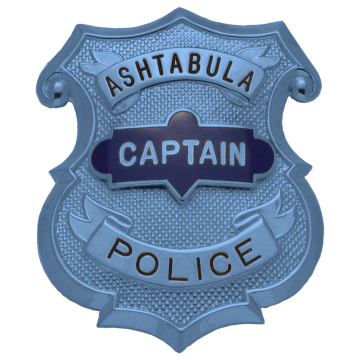 Smith & Warren MW5004 Blue Autism Awareness Shield Badge w/ Rank Panel (2-3/4" x 2-1/4")