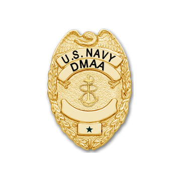 Smith & Warren US Navy Duty Master-At-Arms DMAA Badge (2-1/2" x 1-3/4")