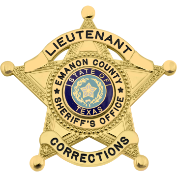 Smith & Warren NEB-134 Five-Point Star with Decorative Circle Panel (2-1/2" x 2-5/8")