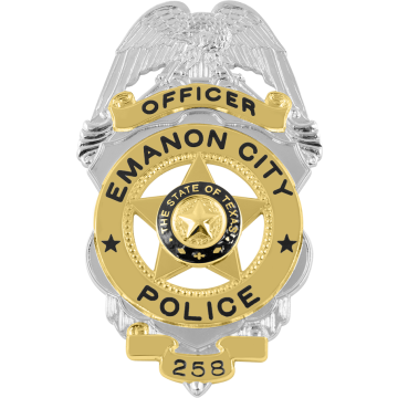 Smith & Warren NEB-426 Western Eagle Top Shield (3" x 1-7/8")