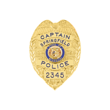 Smith & Warren NEB-959 Small Eagle Top Shield (1-7/8" x 1-1/4")